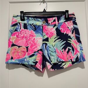 Lilly Pulitzer Callahan Stretch Shorts 28918 Size 0